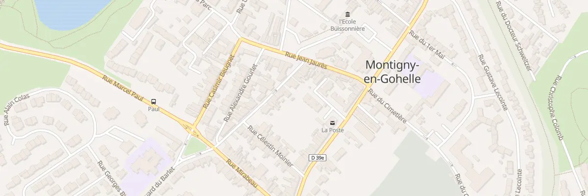 Plan du 13 Rue Florent Evrard à Montigny-en-Gohelle