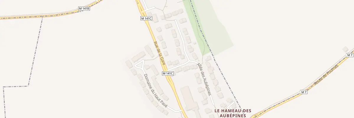 Plan du 31 All des Aulnes à Erquinghem-le-Sec