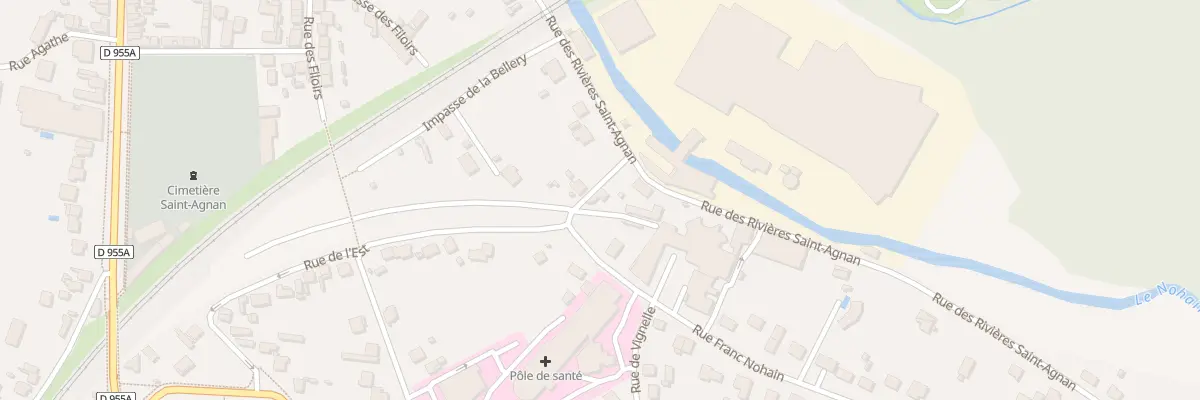 Plan du 1 Rue Franc Nohain à Cosne-Cours-sur-Loire
