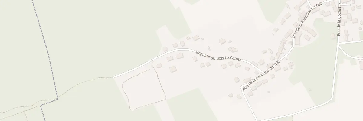 Plan du 13A Imp du Bois le Comte à Fublaines