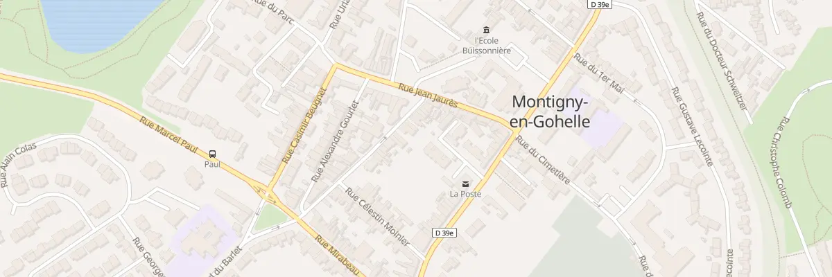 Plan du 11 Rue Florent Evrard à Montigny-en-Gohelle