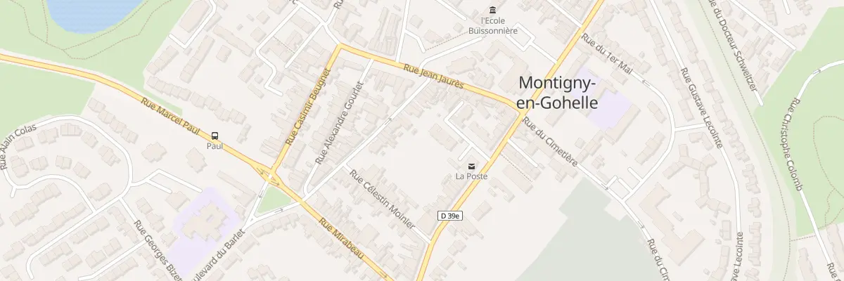 Plan du 15 Rue Florent Evrard à Montigny-en-Gohelle