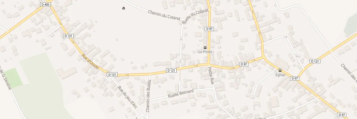 Plan du 1 Che du Coteret à Varreddes