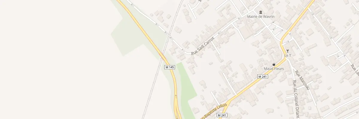 Plan du 6 Rue Sadi Carnot à Wavrin
