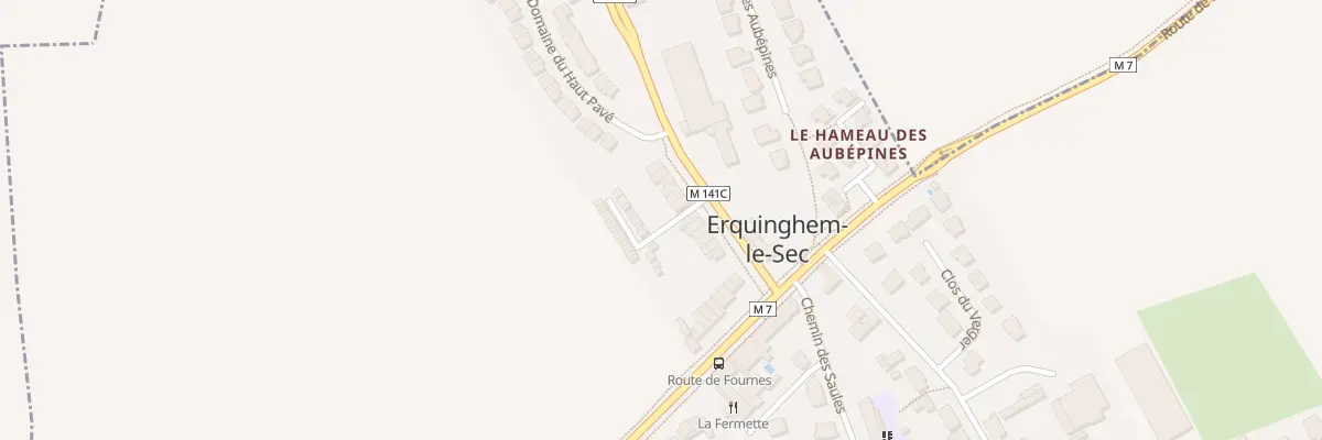Plan du 87 Rue de la Gare à Erquinghem-le-Sec