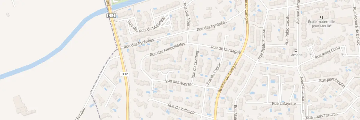 Plan du 7 Rue des Fenouilledes à Bompas