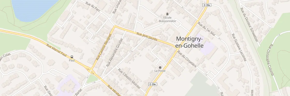 Plan du 9 Rue Florent Evrard à Montigny-en-Gohelle