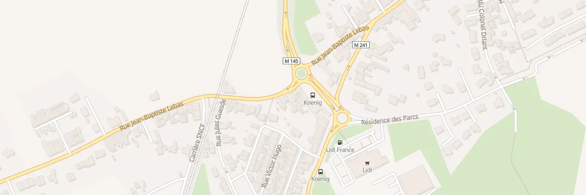 Plan du 17 Rue Jean-Baptiste Lebas à Wavrin