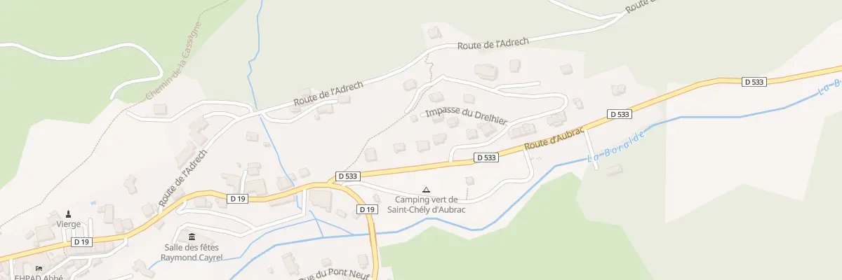 Plan du 5428 Sibe Long à Saint-Chély-d’Aubrac