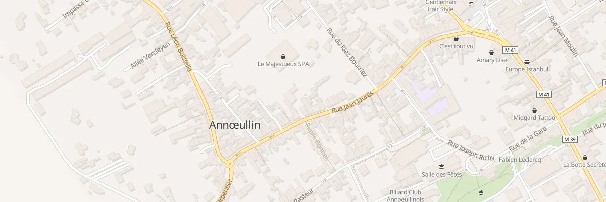 Plan du 40 Rue Jean Jaurès à Annœullin