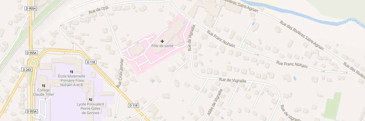 Plan du 6 Rue de Vignelle à Cosne-Cours-sur-Loire
