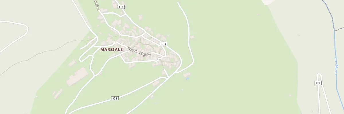 Plan du 5175 Marzials à Montjaux