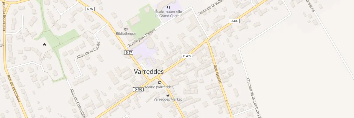 Plan du 61 Rue Victor Clairet à Varreddes