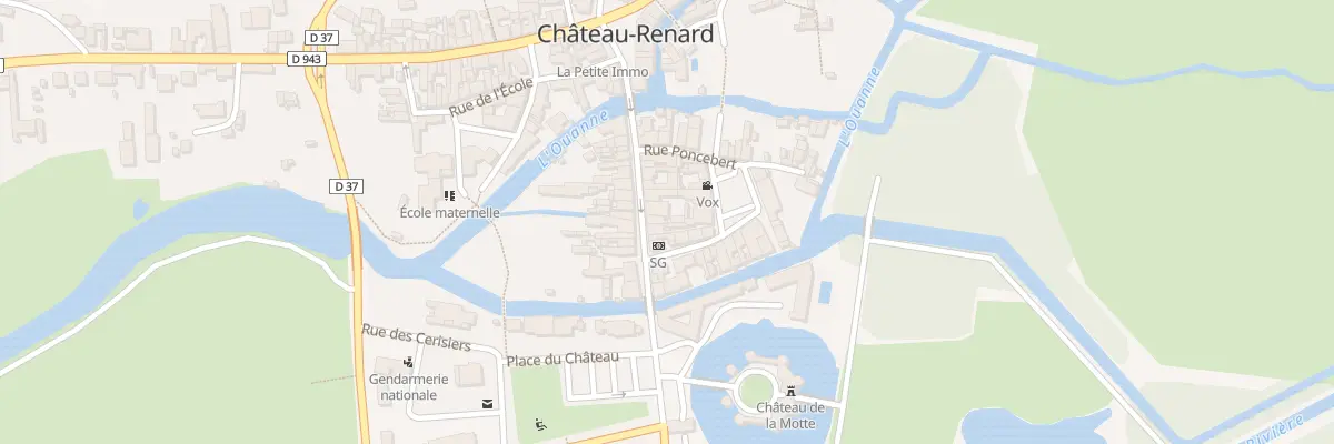 Plan du 89 Rue Aristide Briand à Château-Renard