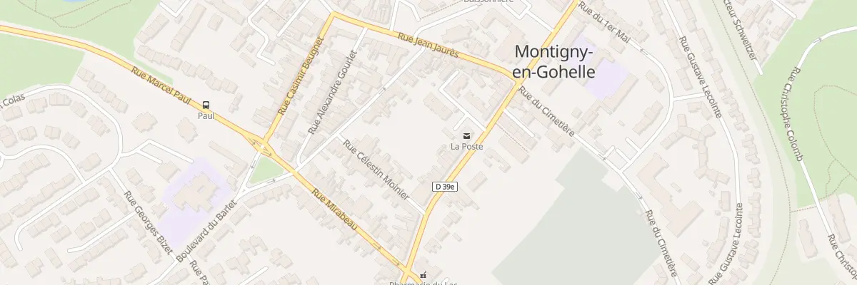Plan du 68 Rue Roger Salengro à Montigny-en-Gohelle