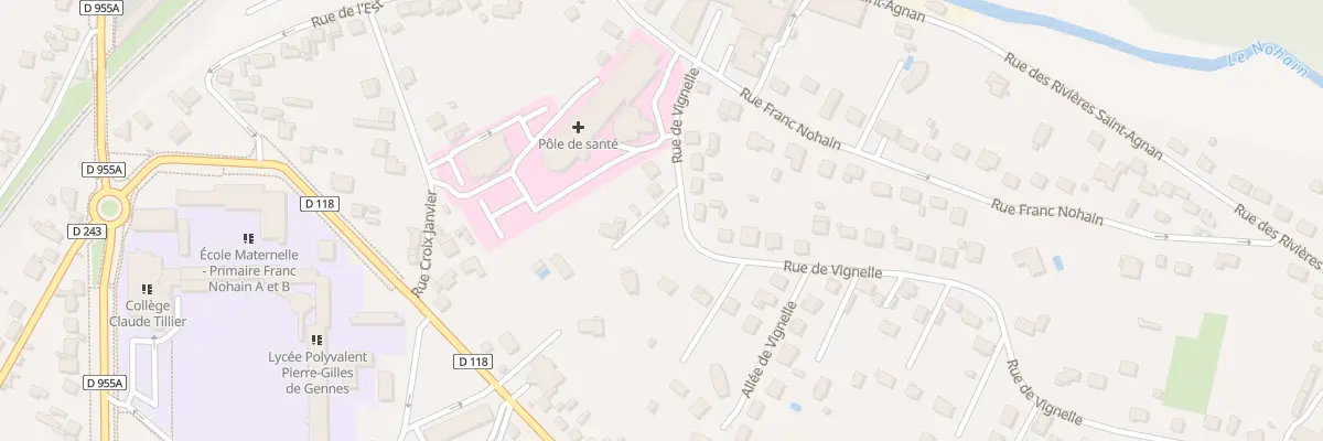 Plan du 10 Rue de Vignelle à Cosne-Cours-sur-Loire