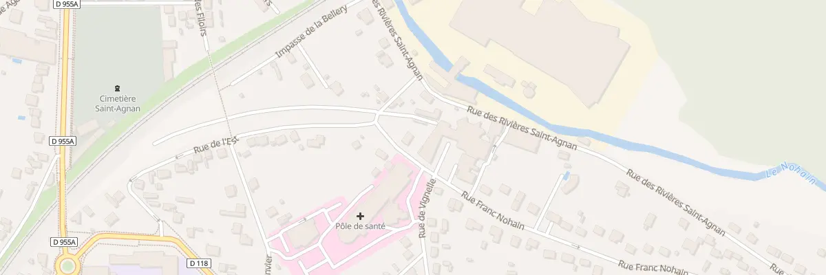 Plan du 5 Rue Franc Nohain à Cosne-Cours-sur-Loire