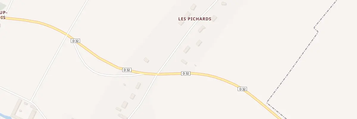 Plan du 52 Les Pichards à La Selle-sur-le-Bied
