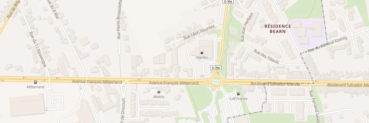 Plan du 72 Av Francois Mitterand à Montigny-en-Gohelle