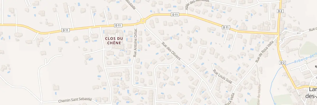 Plan du 19 Rue des Oliviers à Laroque-des-Albères
