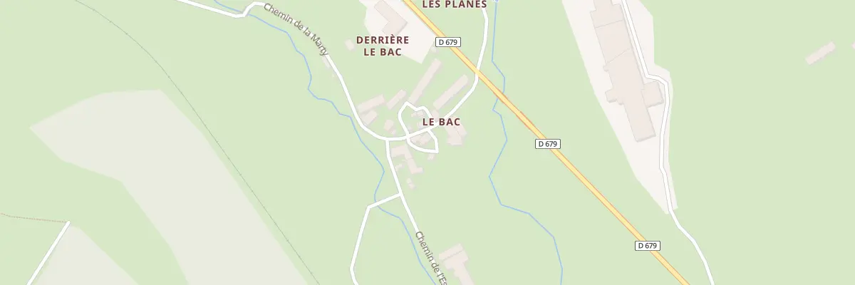 Plan du 3 Che de Provence à Allanche