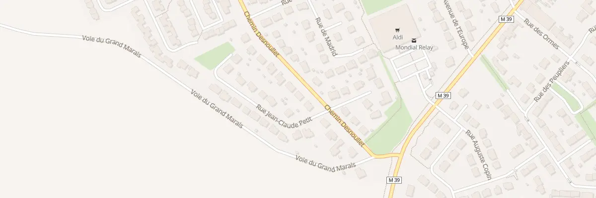 Plan du 712 Rue Desnoullet à Annœullin