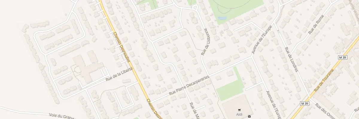 Plan du 425 Rue de Lisbonne à Annœullin