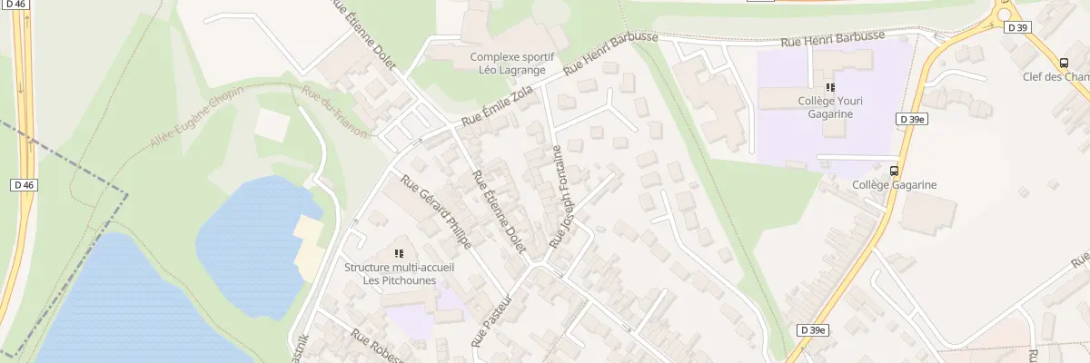 Plan du 19 Rue Joseph Fontaine à Montigny-en-Gohelle