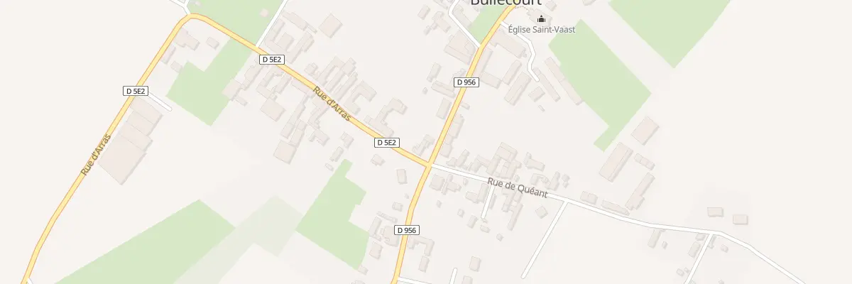 Plan du 28 Rue de Douai à Bullecourt