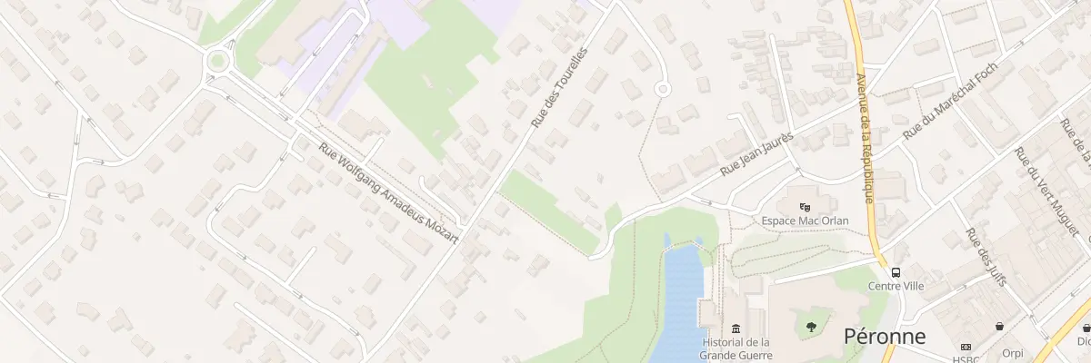 Plan du 35 Rue des Tourelles à Péronne