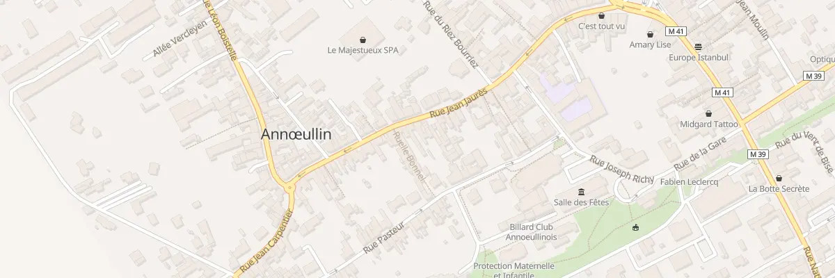 Plan du 63 Rue Jean Jaurès à Annœullin
