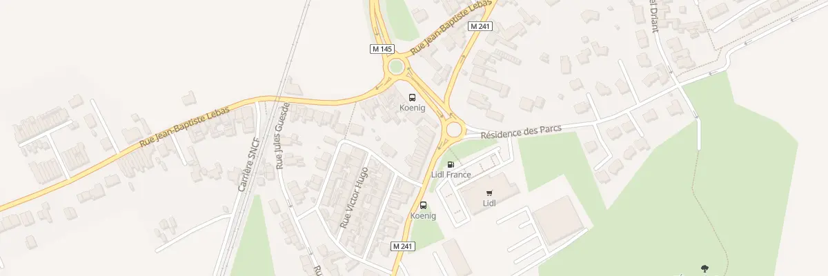 Plan du 16 Rue du Général Koenig à Wavrin