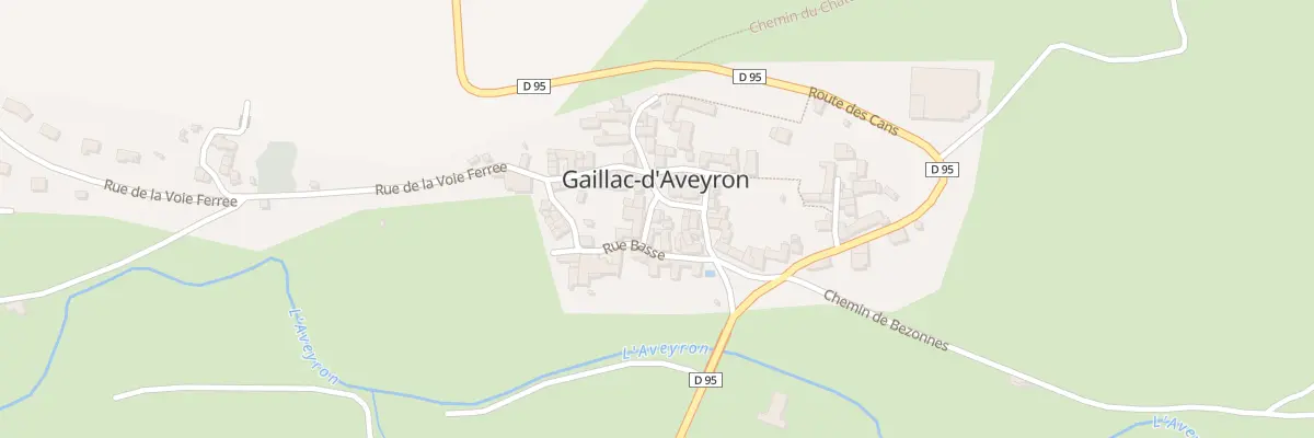 Plan du 5050 Gaillac à Gaillac-d’Aveyron