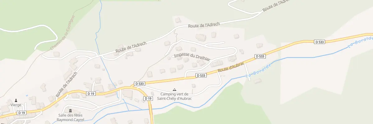 Plan du 5406 Sibe Long à Saint-Chély-d’Aubrac