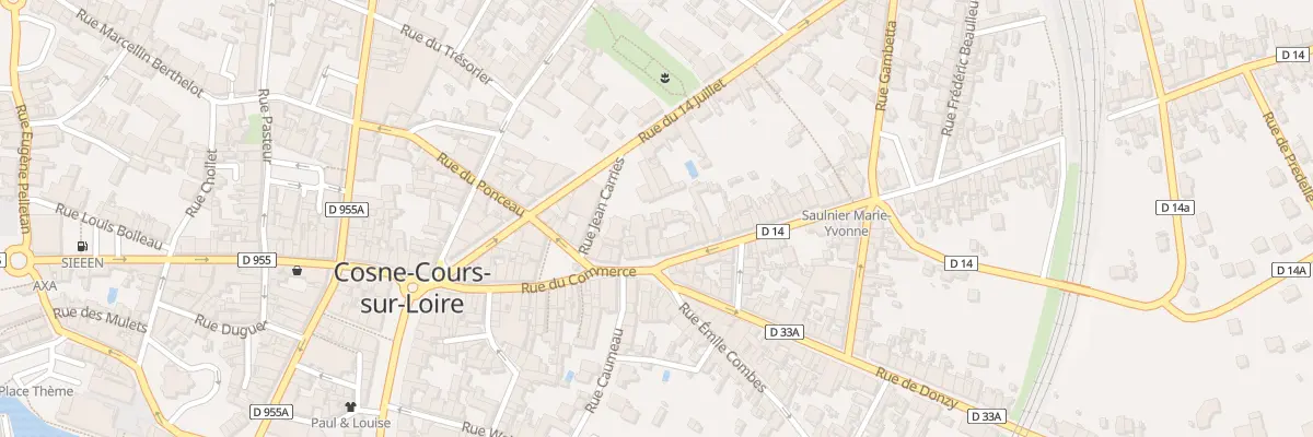 Plan du 5B Rue des Frères Gambon à Cosne-Cours-sur-Loire