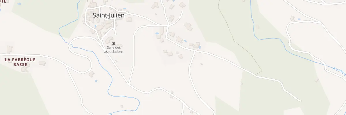 Plan du 5170 Sous Castagnes à Saint-Julien