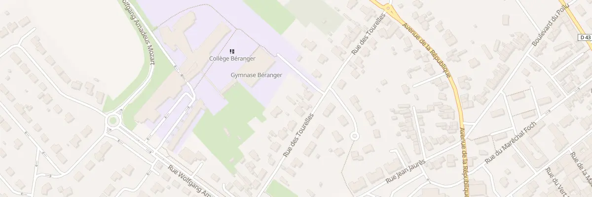 Plan du 22 Rue des Tourelles à Péronne