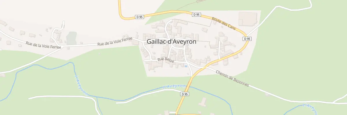 Plan du 5048 Gaillac à Gaillac-d’Aveyron