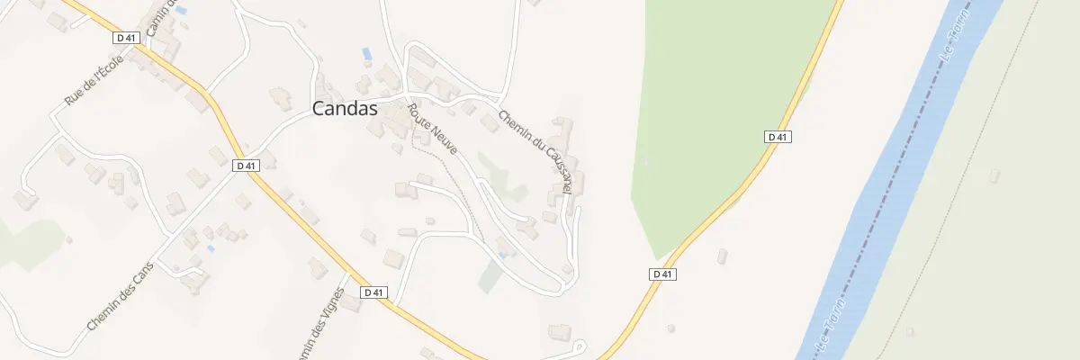 Plan du 5331 Che du Caussanel à Montjaux