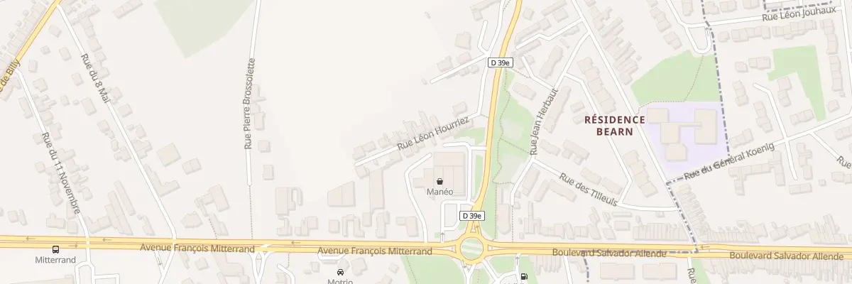 Plan du 15 Rue Leon Hourriez à Montigny-en-Gohelle