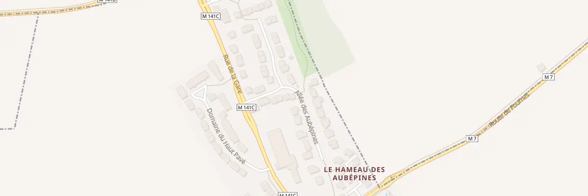 Plan du 72 All des Aulnes à Erquinghem-le-Sec