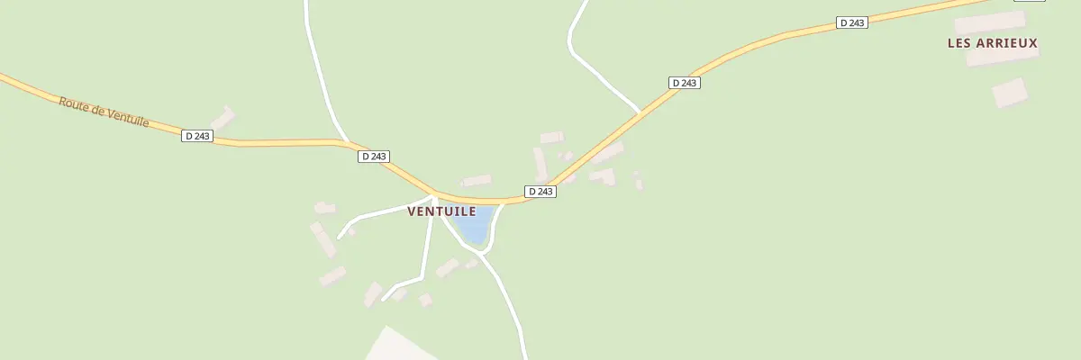 Plan du 5071 Ventuile à Blomard