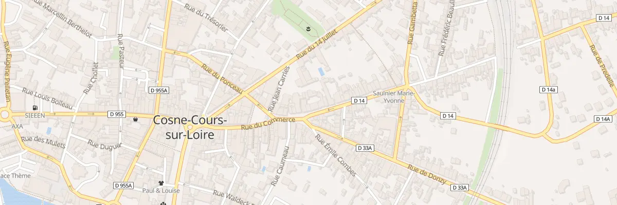 Plan du 9B Rue des Frères Gambon à Cosne-Cours-sur-Loire