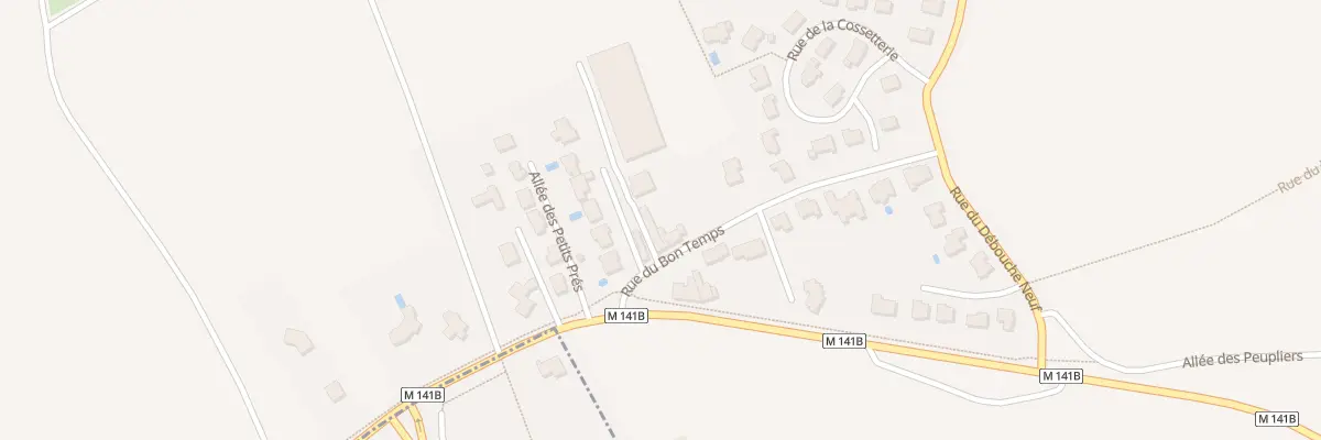Plan du 12 Rue du Bon Temps à Escobecques