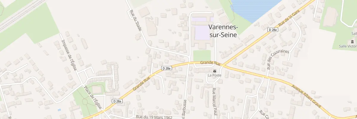 Plan du 4 Rue Grande à Varennes-sur-Seine
