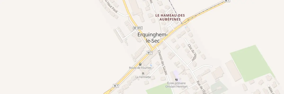 Plan du 62 Rue de Fournes à Erquinghem-le-Sec