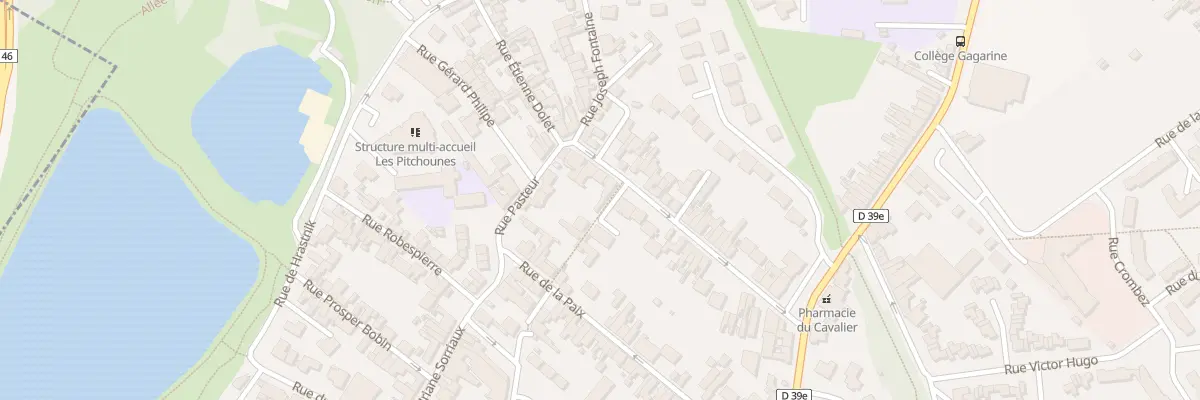 Plan du 35 Rue Neuve à Montigny-en-Gohelle