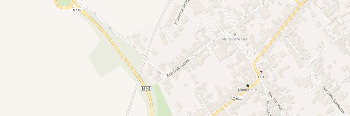 Plan du 17 Rue Sadi Carnot à Wavrin