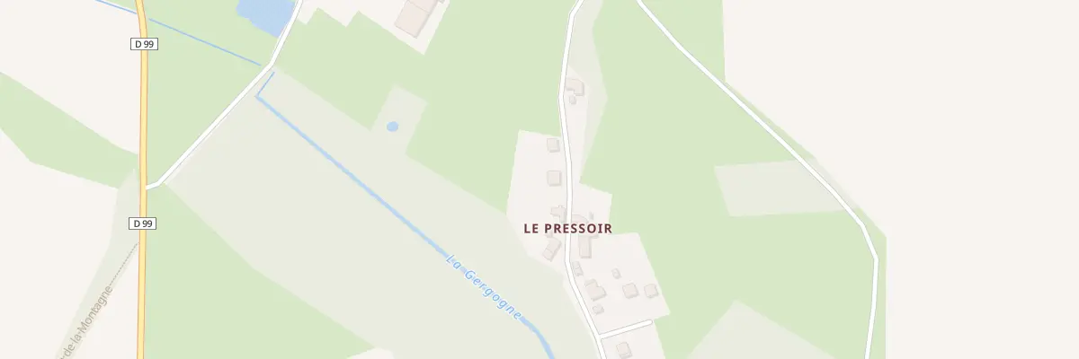 Plan du 3B Rue du Pressoir à Bouillancy