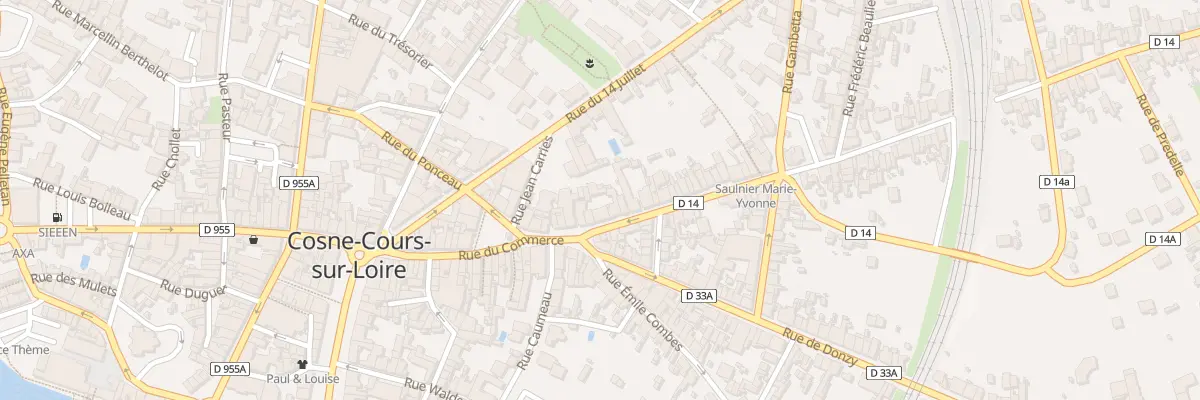 Plan du 11 Rue des Frères Gambon à Cosne-Cours-sur-Loire